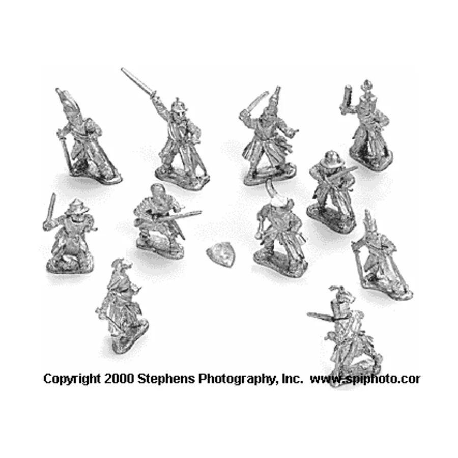 Немецкий рыцарь - спешенный, Middle Ages - Mongols in Europe (25mm)
Немецкий рыцарь - спешенный, Middle Ages - Mongols in Europe (25mm)