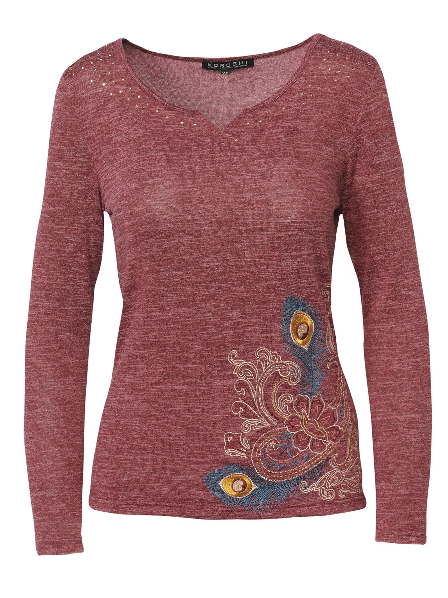 Лонгслив KOROSHI, Dark red
Лонгслив KOROSHI, Dark red