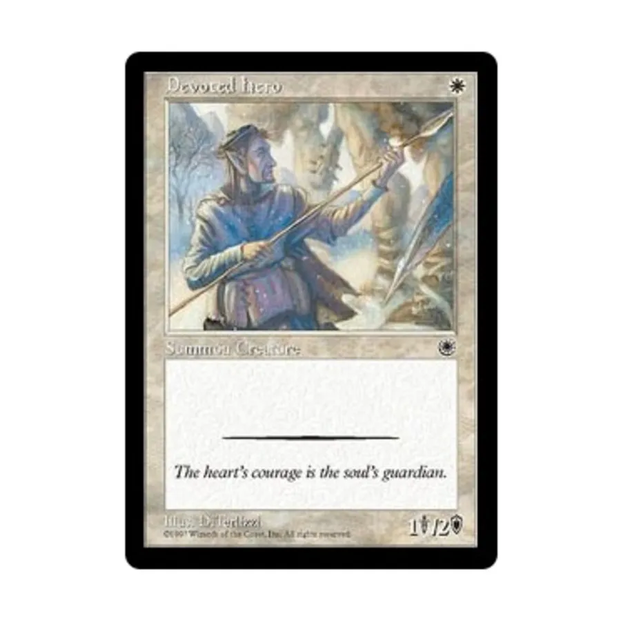 CCG Преданный герой (С), MTG - Portal
CCG Преданный герой (С), MTG - Portal