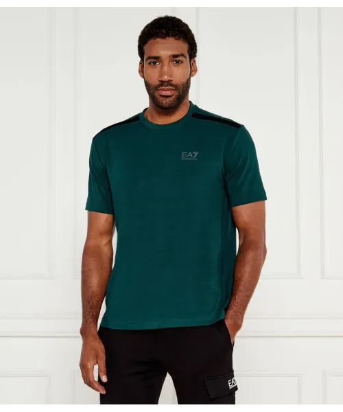 Футболка Regular fit Ea7, зеленый
Футболка Regular fit Ea7, зеленый