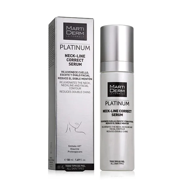 Увлажняющая и укрепляющая сыворотка Platinum Neck-Line Correct Serum Martiderm, 50 ml
Увлажняющая и укрепляющая сыворотка Platinum Neck-Line Correct Serum Martiderm, 50 ml