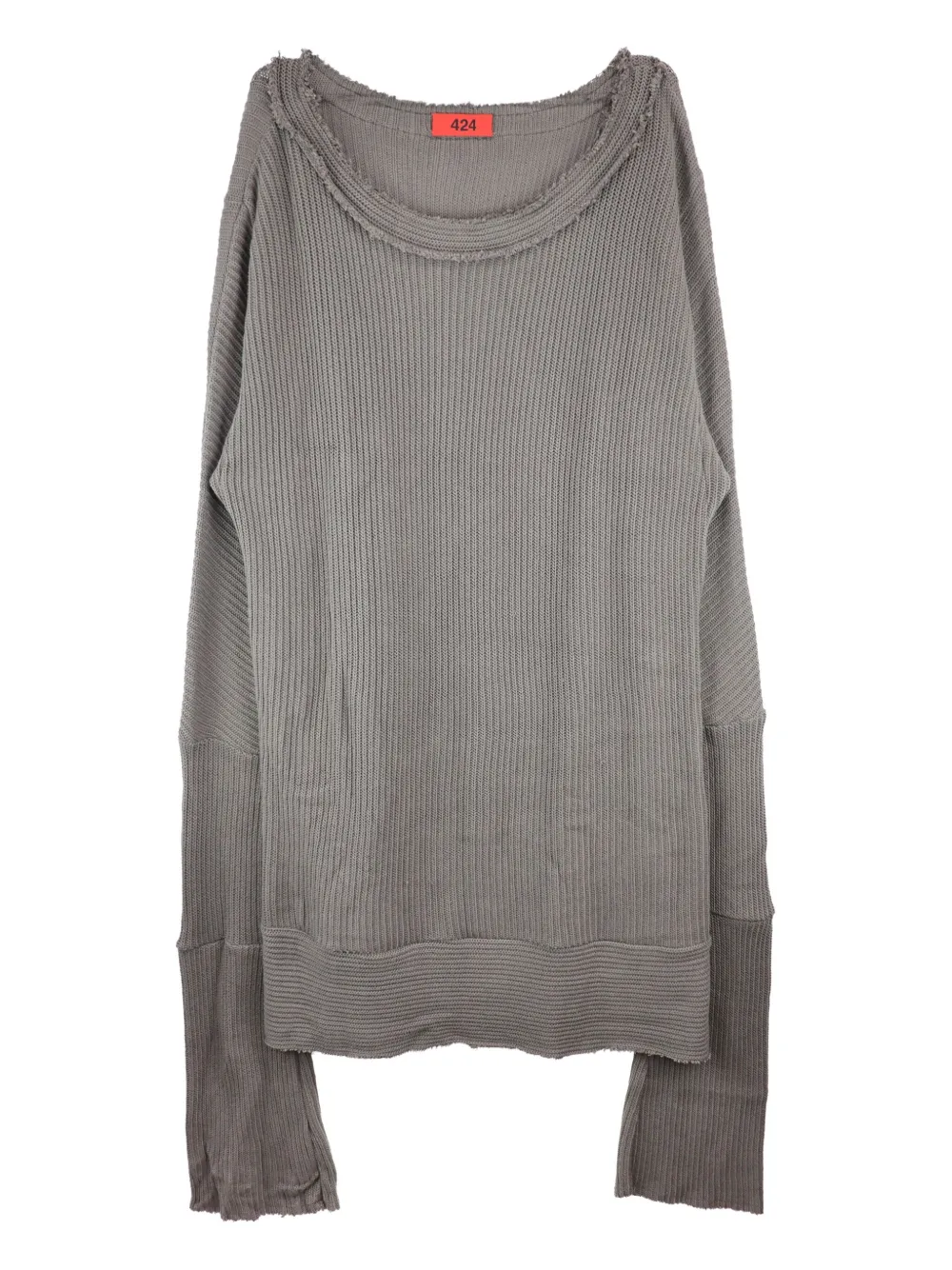 Свитер в рубчик 424, серый
Свитер в рубчик 424, серый