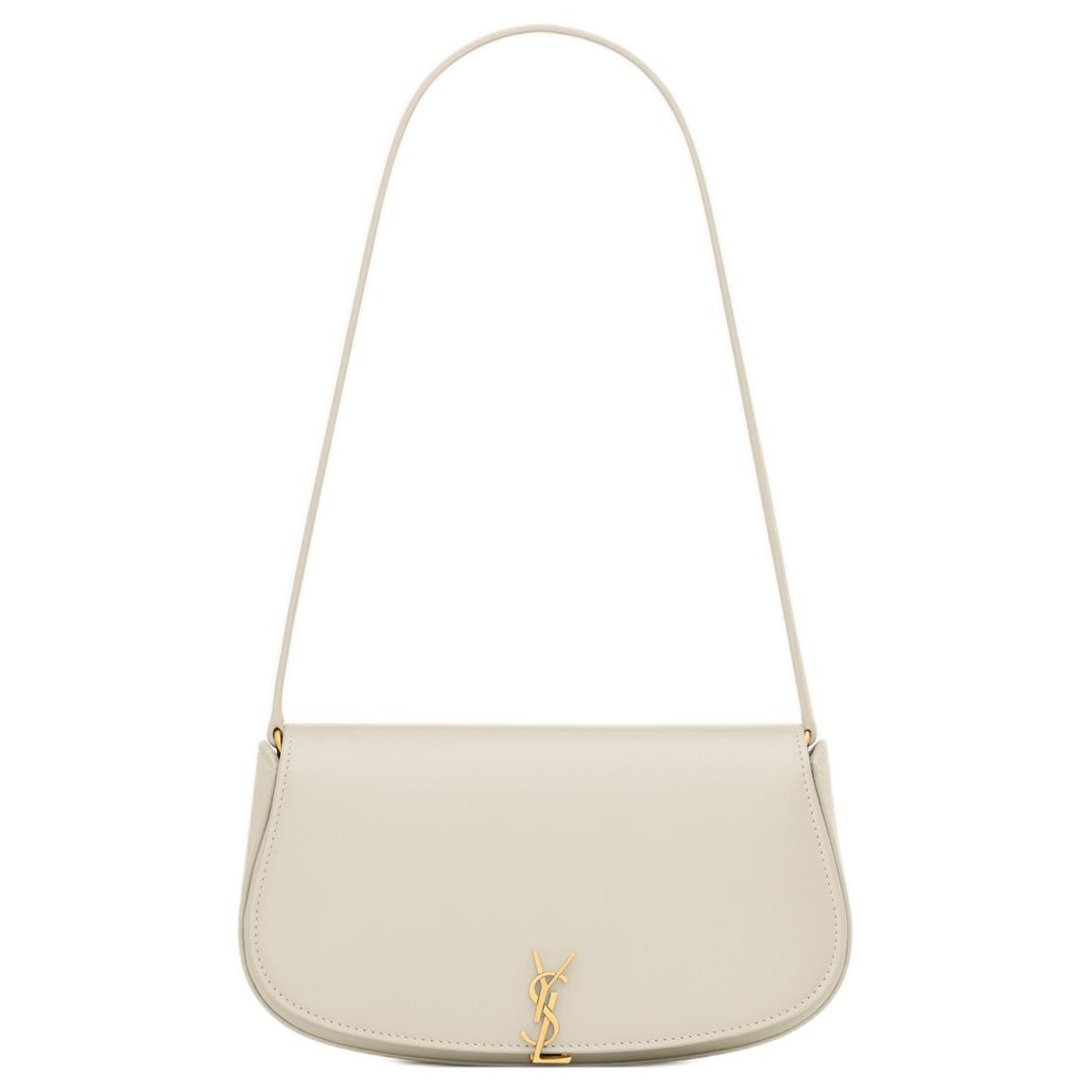 Saint Laurent Женская мини-сумочка из телячьей кожи, белая
Saint Laurent Женская мини-сумочка из телячьей кожи, белая