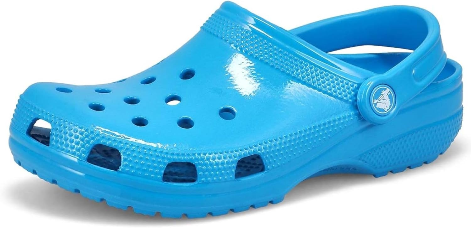 Кроксы для взрослых унисекс Classic High Shine Crocs, Neon Ocean
Кроксы для взрослых унисекс Classic High Shine Crocs, Neon Ocean