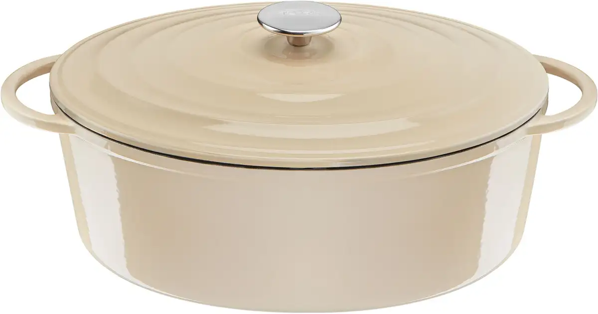 Жаровня Tefal "E25906 LOV", чугун, (1 шт.), экологически чистая, вкл. электронную книгу, 28 см, индукционная Ø 34 см + высота 17,41 см, бежевый
Жаровня Tefal "E25906 LOV", чугун, (1 шт.), экологически чистая, вкл. электронную книгу, 28 см, индукционная Ø 34 см + высота 17,41 см, бежевый