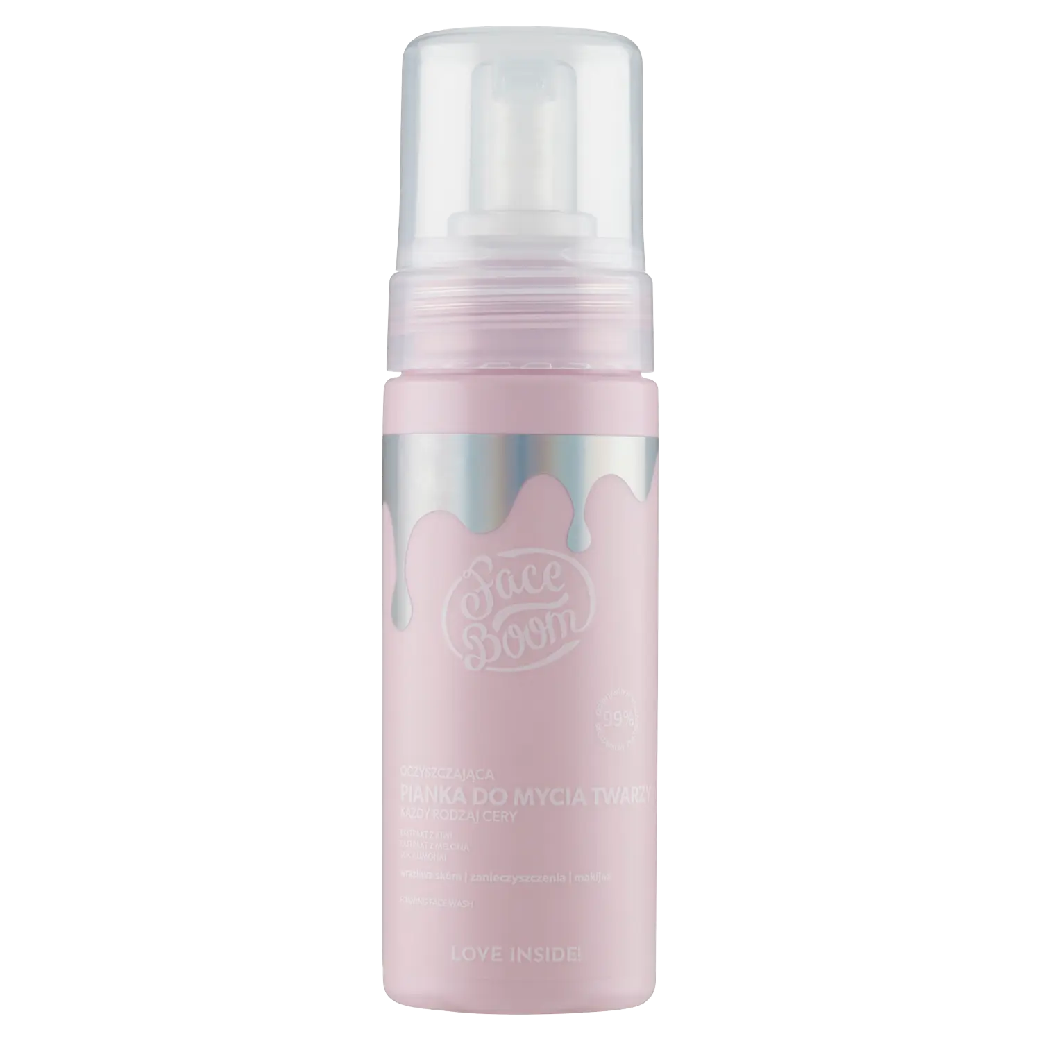 Faceboom очищающая пенка для умывания лица, 150 мл
Faceboom очищающая пенка для умывания лица, 150 мл