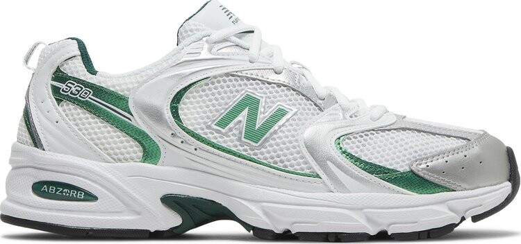 Кроссовки New Balance 530 'White Nightwatch Green', белый
Кроссовки New Balance 530 'White Nightwatch Green', белый