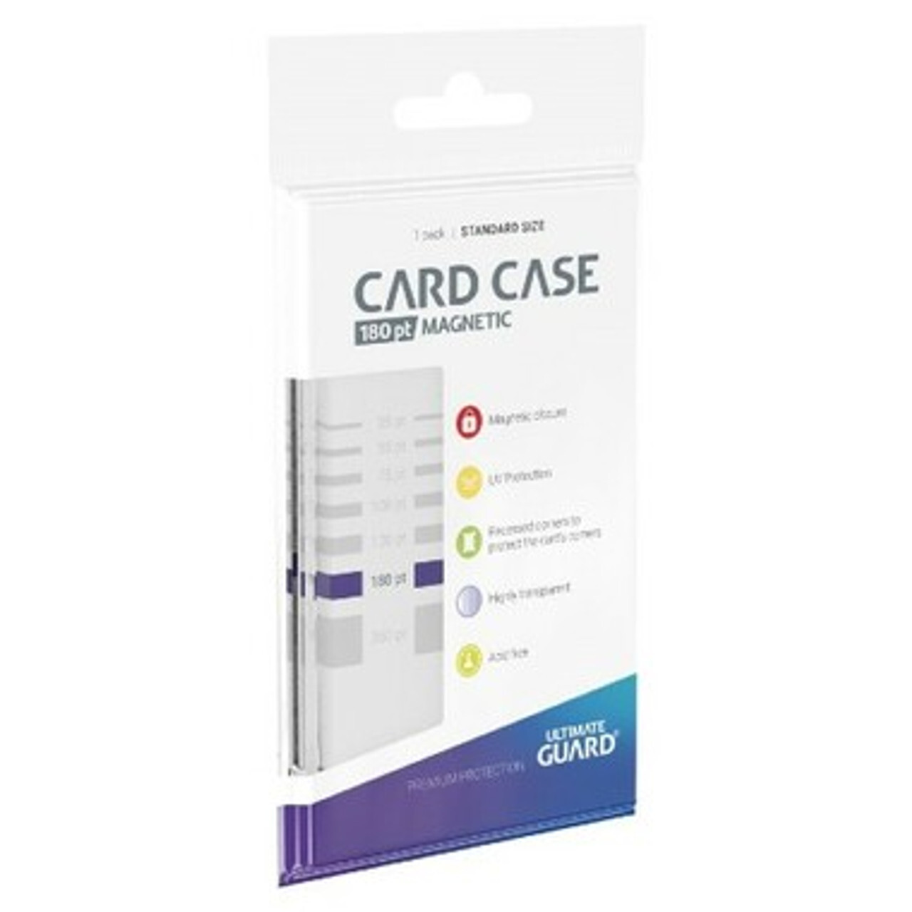 Аксессуары Ultimate Guard: Magnetic Card Case - Standard Size (180PT)
Аксессуары Ultimate Guard: Magnetic Card Case - Standard Size (180PT)