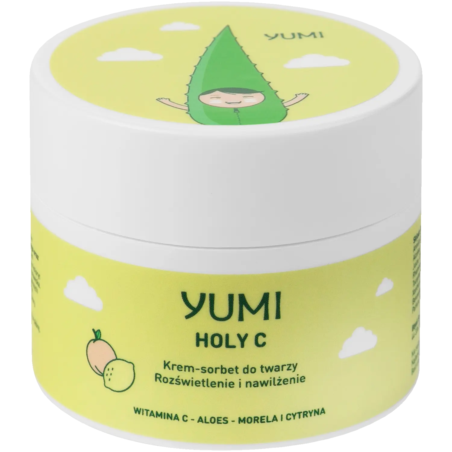 Yumi Holy C крем-сорбет для лица, 50 мл
Yumi Holy C крем-сорбет для лица, 50 мл
