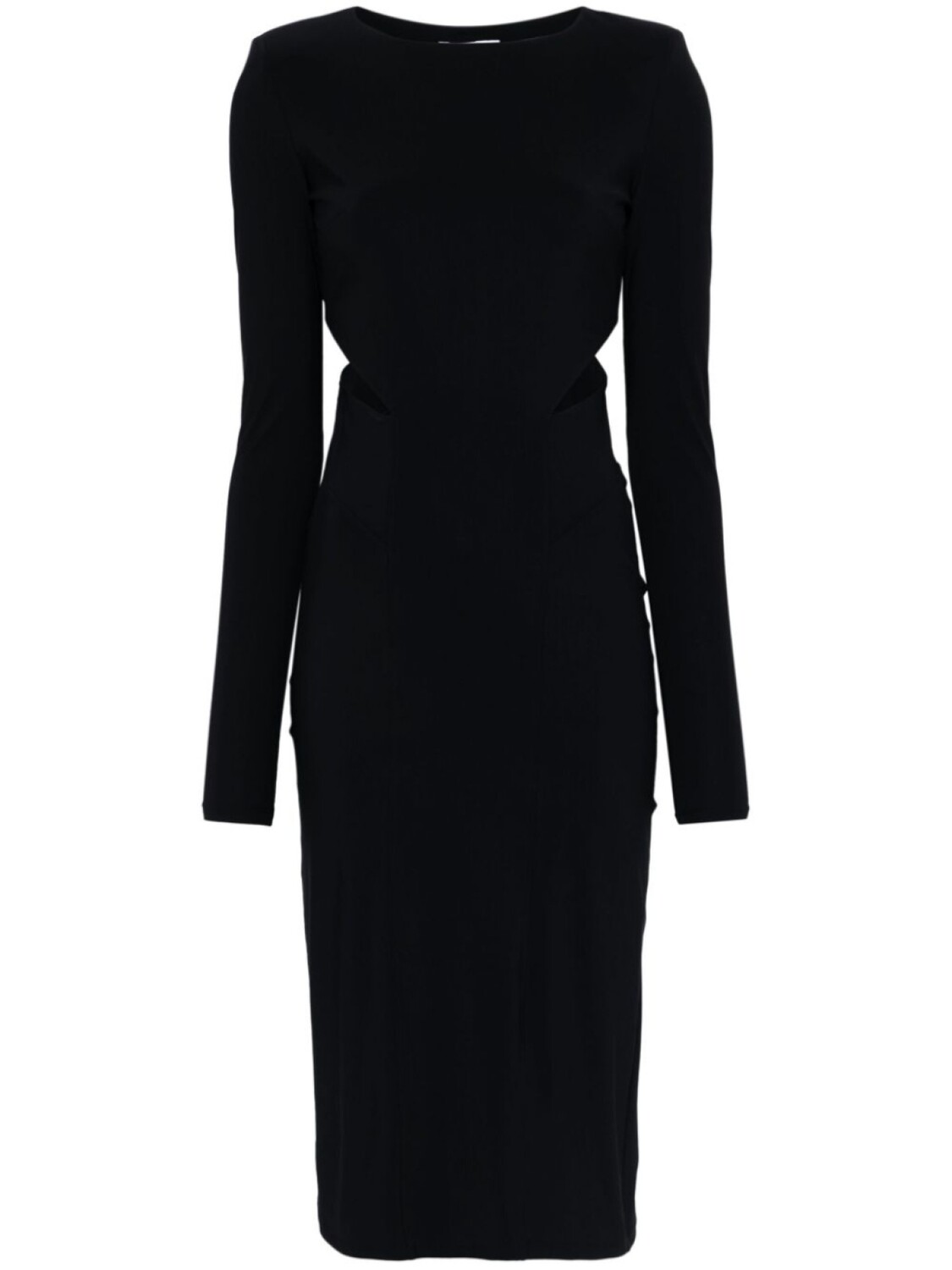 Платье миди с вырезом Patrizia Pepe, черный
Платье миди с вырезом Patrizia Pepe, черный