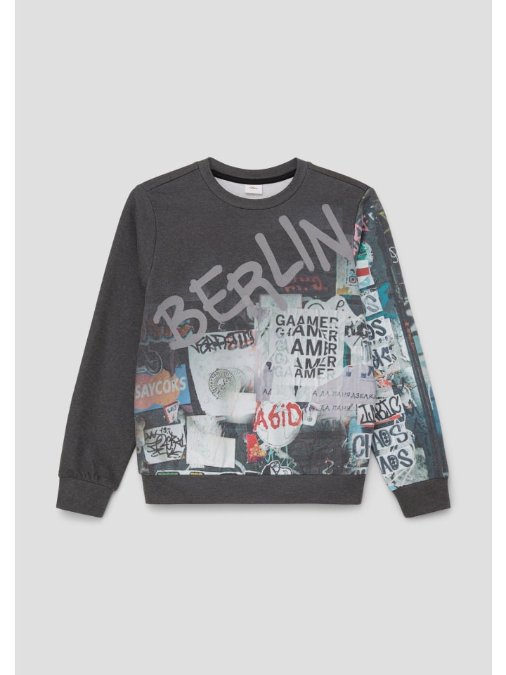 s.Oliver Толстовка цвета 99D1_черный
s.Oliver Толстовка цвета 99D1_черный