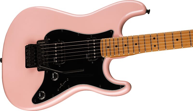 Электрогитара Squier Contemporary Strat HH w/ Floyd Rose, Shell Pink Pearl 
Электрогитара Squier Contemporary Strat HH w/ Floyd Rose, Shell Pink Pearl