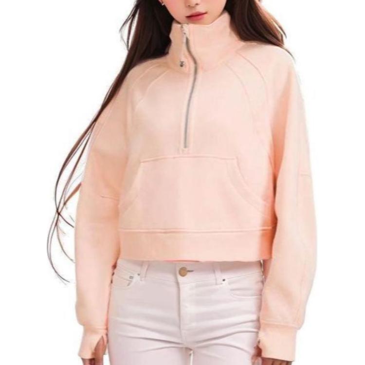 Свитшот серии Scuba для женщин Lululemon, персиковый
Свитшот серии Scuba для женщин Lululemon, персиковый