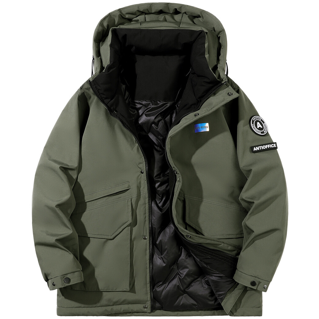 Мужской пуховик Antioffice, зеленый
Мужской пуховик Antioffice, зеленый