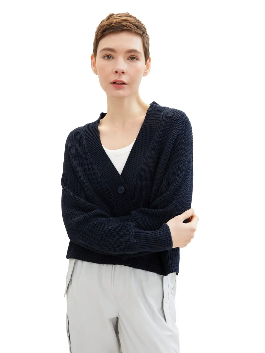 Джинсовый кардиган TOM TAILOR, кардиган вязки с планкой на пуговицах Tom Tailor Denim, синий
Джинсовый кардиган TOM TAILOR, кардиган вязки с планкой на пуговицах Tom Tailor Denim, синий