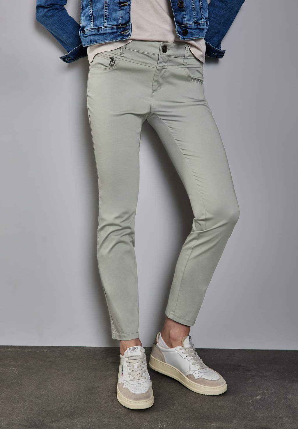 Брюки Street One, светло-зеленый
Брюки Street One, светло-зеленый