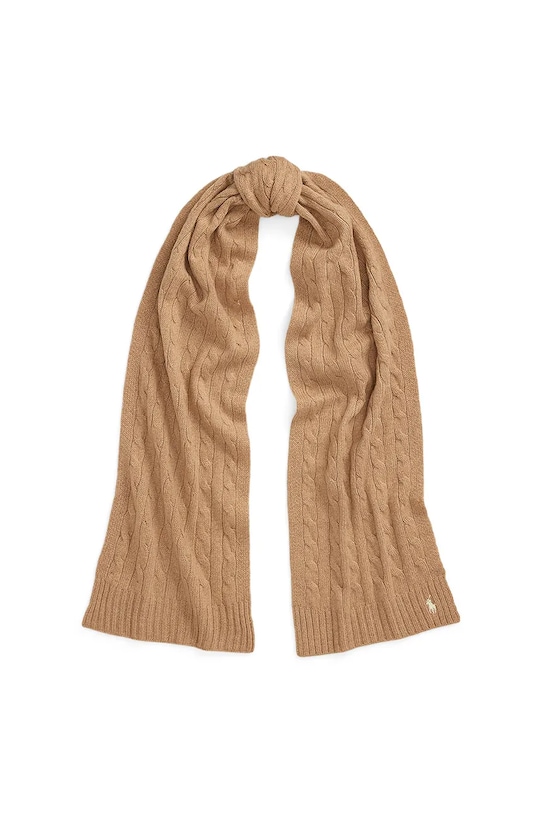 Шерстяной шарф Polo Ralph Lauren, бежевый
Шерстяной шарф Polo Ralph Lauren, бежевый