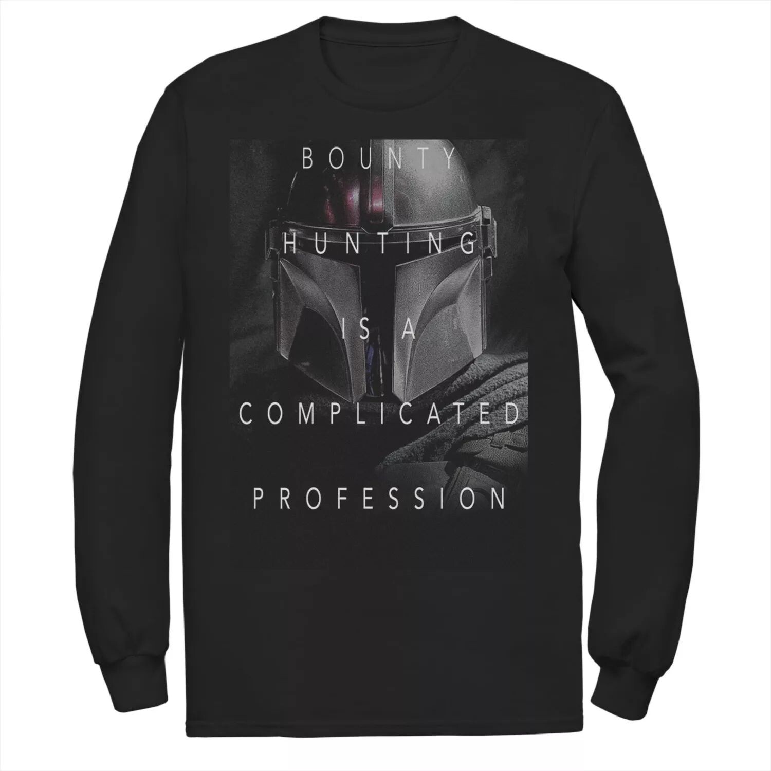 Мужская футболка с темным плакатом «Звездные войны, мандалорец, сложная профессия» Licensed Character
Мужская футболка с темным плакатом «Звездные войны, мандалорец, сложная профессия» Licensed Character