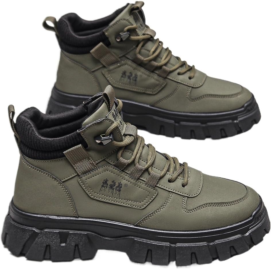 Дышащие нескользящие походные ботинки для мужчин- идеальны для прогулок на природе, альпинизма и зимних активностей Dikermoon, зеленый
Дышащие нескользящие походные ботинки для мужчин- идеальны для прогулок на природе, альпинизма и зимних активностей Dikermoon, зеленый