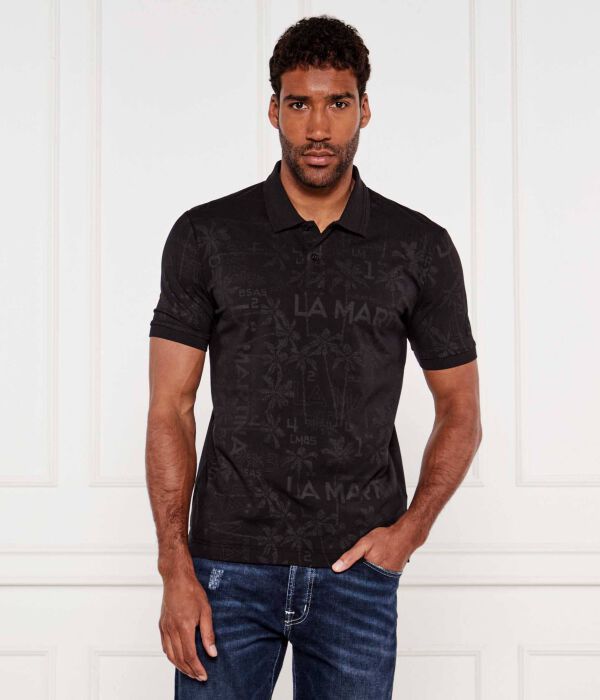 Рубашка поло Regular fit La Martina, черный 
Рубашка поло Regular fit La Martina, черный