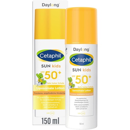 Солнцезащитный лосьон Sun Kids Liposomal SPF 50+ 150 мл увлажняющий солнцезащитный лосьон с дозатором для чувствительной детской кожи легко распределяемый крем сверхводостойкий Cetaphil
Солнцезащитный лосьон Sun Kids Liposomal SPF 50+ 150 мл увлажняющий солнцезащитный лосьон с дозатором для чувствительной детской кожи легко распределяемый крем сверхводостойкий Cetaphil