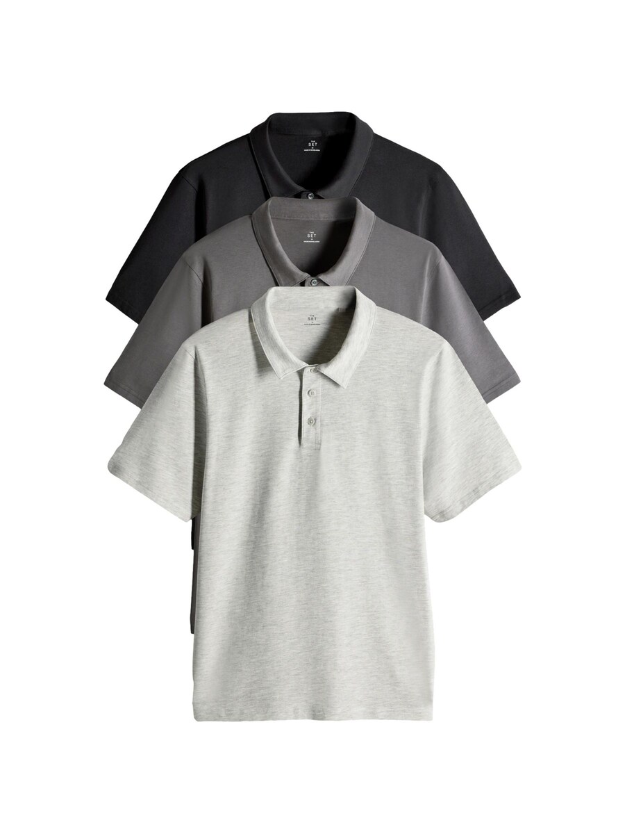 Рубашка The Set, светло-серый/темно-серый/черный
Рубашка The Set, светло-серый/темно-серый/черный