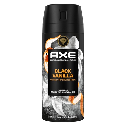Axe Fine Fragrance Collection Premium Bodyspray Black Vanilla Deodorant без алюминия для 72 часов свежести 150 мл Axe/Lynx
Axe Fine Fragrance Collection Premium Bodyspray Black Vanilla Deodorant без алюминия для 72 часов свежести 150 мл Axe/Lynx
