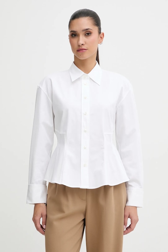 Хлопковая рубашка Hugo, белый
Хлопковая рубашка Hugo, белый