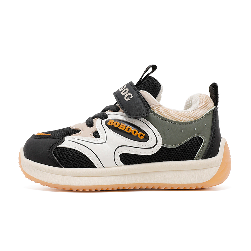 Нескользящая износостойкая детская обувь для повседневной жизни BOBDOG, черный/бежевый
Нескользящая износостойкая детская обувь для повседневной жизни BOBDOG, черный/бежевый