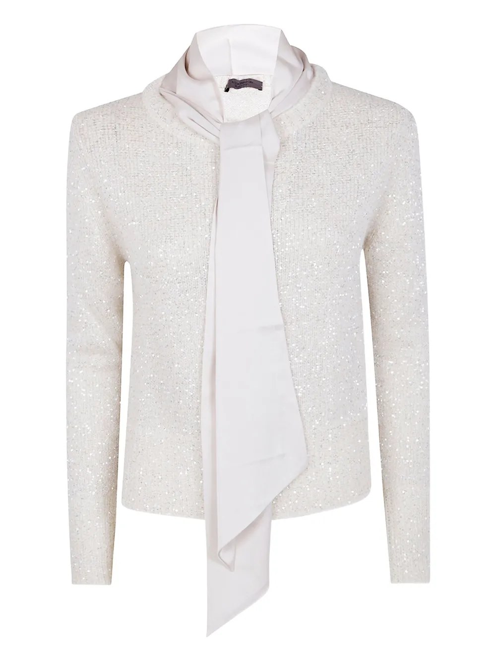 Свитер с пайетками D.Exterior, белый
Свитер с пайетками D.Exterior, белый