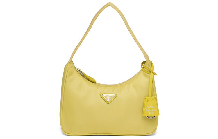 PRADA Хобо нейлоновая подмышечная сумка через плечо женская желтая
PRADA Хобо нейлоновая подмышечная сумка через плечо женская желтая