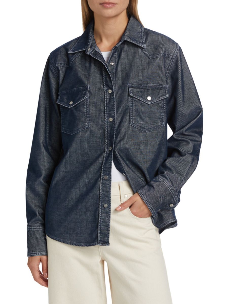 Джинсовая рубашка Cowboy Take Me Away TWP, индиго
Джинсовая рубашка Cowboy Take Me Away TWP, индиго