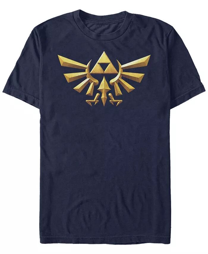 Футболка с коротким рукавом Nintendo Men's Legend of Zelda 3D Crest Fifth Sun, синий
Футболка с коротким рукавом Nintendo Men's Legend of Zelda 3D Crest Fifth Sun, синий