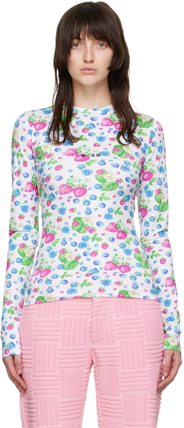 Белая нейлоновая футболка с длинным рукавом MSGM, Белый, Белая нейлоновая футболка с длинным рукавом MSGM
Белая нейлоновая футболка с длинным рукавом MSGM, Белый, Белая нейлоновая футболка с длинным рукавом MSGM