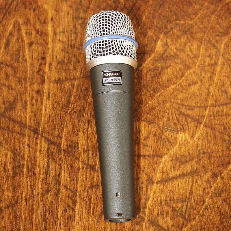 Микрофон Shure BETA 57A Supercardioid Dynamic Instrument Microphone
Микрофон Shure BETA 57A Supercardioid Dynamic Instrument Microphone