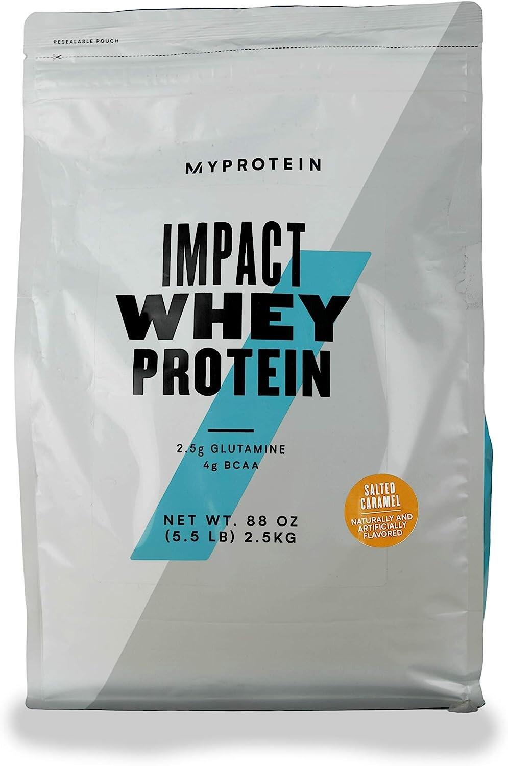Сывороточный протеин Myprotein Impact Whey, 2500 г, соленая карамель
Сывороточный протеин Myprotein Impact Whey, 2500 г, соленая карамель