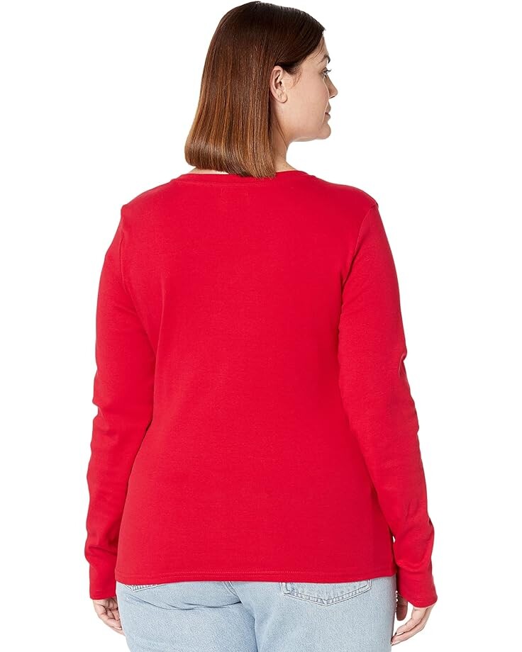 Футболка U.S. POLO ASSN. L/S V-Neck Rib Knit Tee, цвет Engine Red
Футболка U.S. POLO ASSN. L/S V-Neck Rib Knit Tee, цвет Engine Red