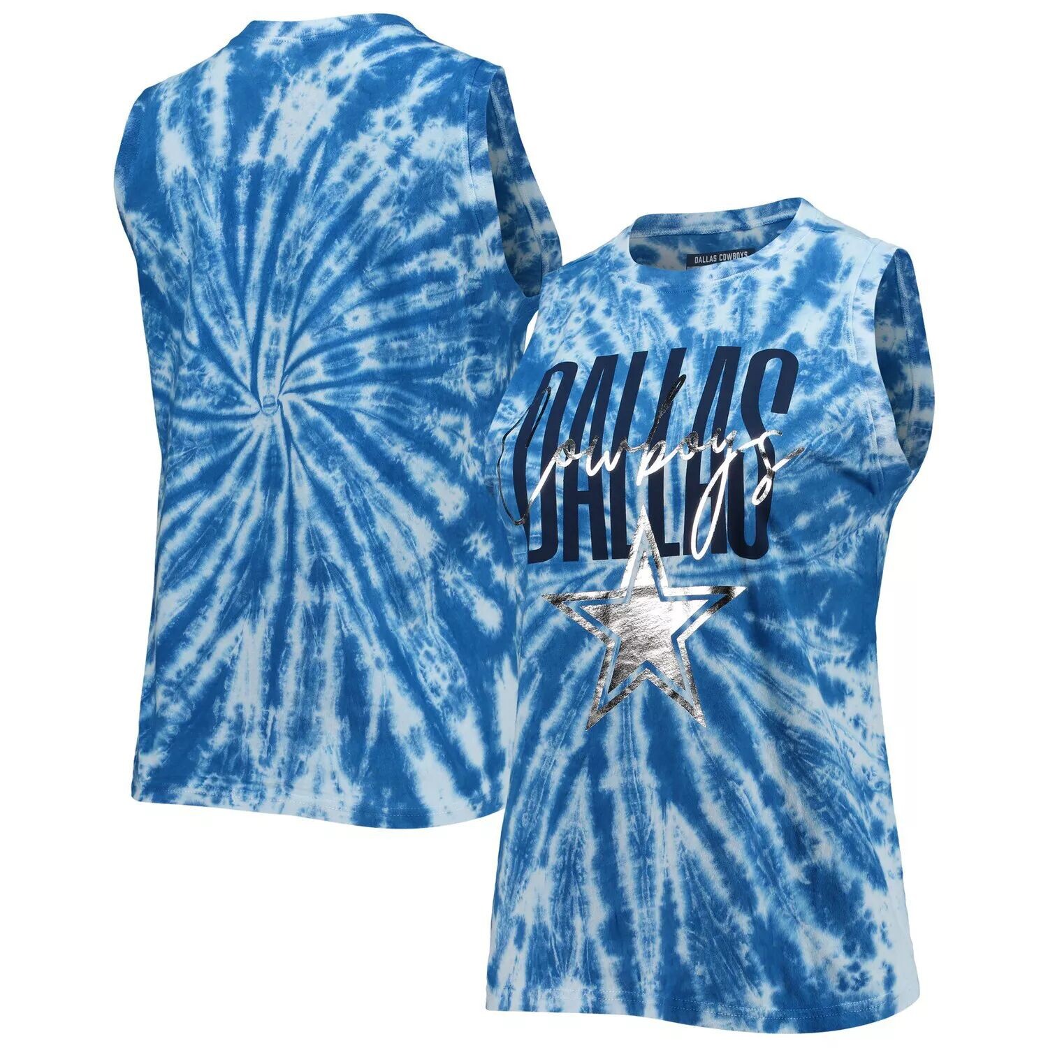 Женская майка свободного кроя из джерси Lauren James Royal Dallas Cowboys Tie-Dye
Женская майка свободного кроя из джерси Lauren James Royal Dallas Cowboys Tie-Dye