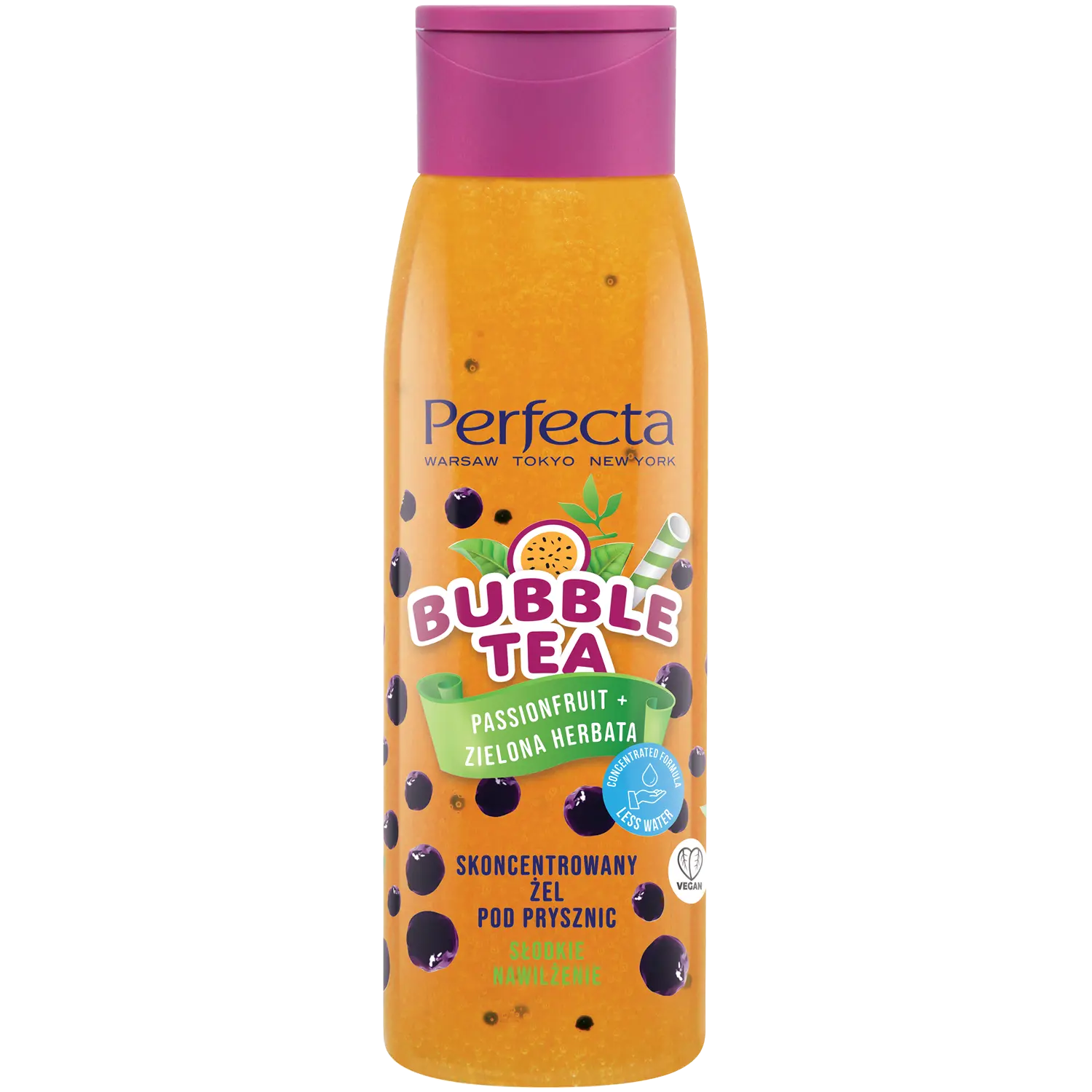 Perfecta Bubble Tea гель для душа, 400 мл
Perfecta Bubble Tea гель для душа, 400 мл