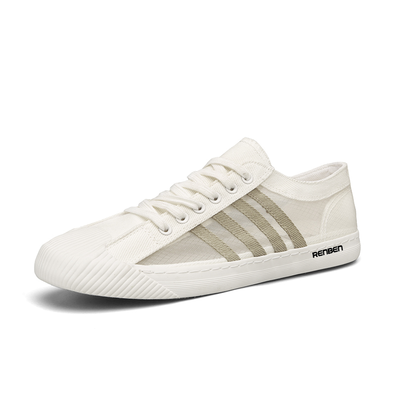 RENBEN Дышащие и легкие низкие парусиновые туфли для мужчин
RENBEN Дышащие и легкие низкие парусиновые туфли для мужчин