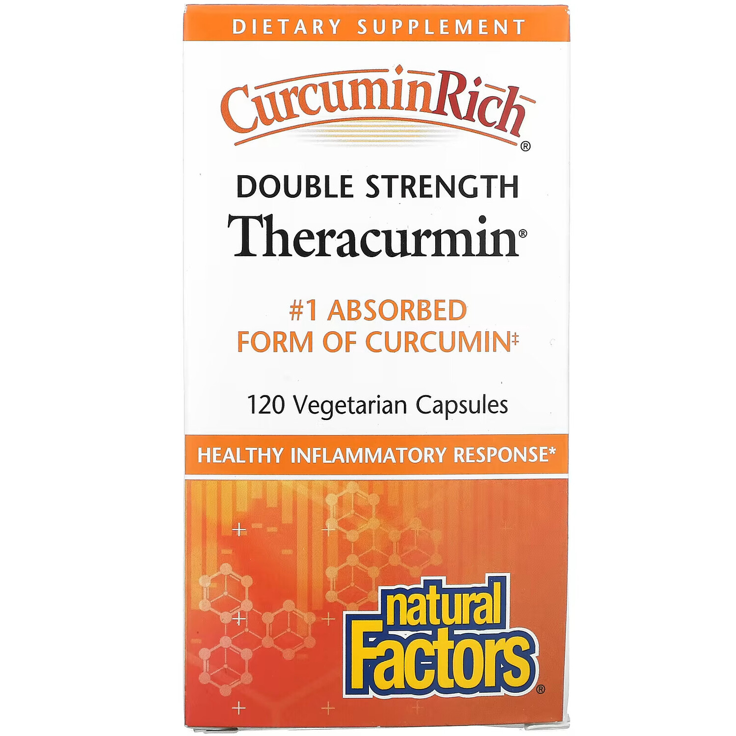 Natural Factors, Препарат CurcuminRich, Double Strength Theracurmin, 120 вегетарианских капсул
Natural Factors, Препарат CurcuminRich, Double Strength Theracurmin, 120 вегетарианских капсул