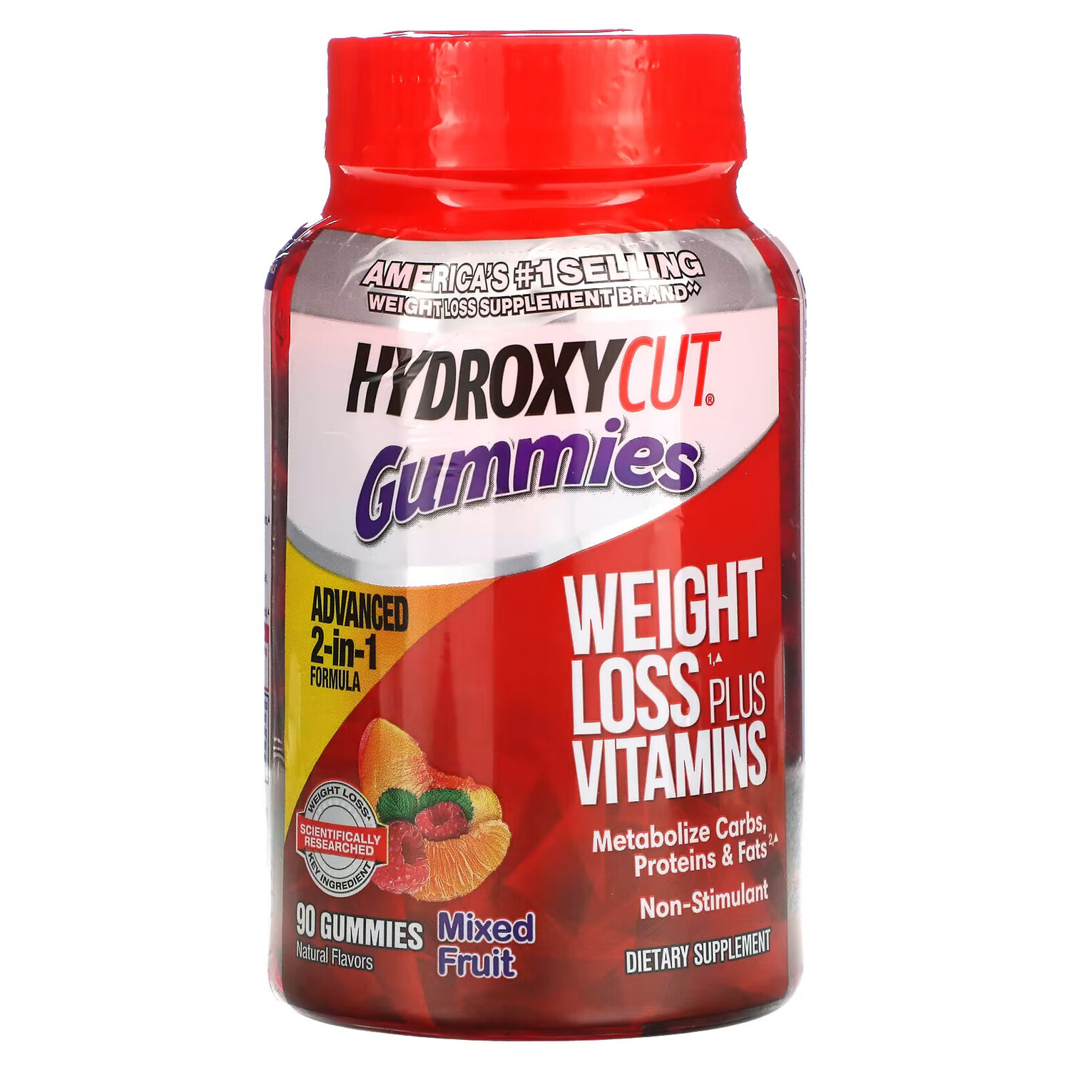 Hydroxycut, Gummies, фруктовое ассорти, 90 жевательных конфет
Hydroxycut, Gummies, фруктовое ассорти, 90 жевательных конфет