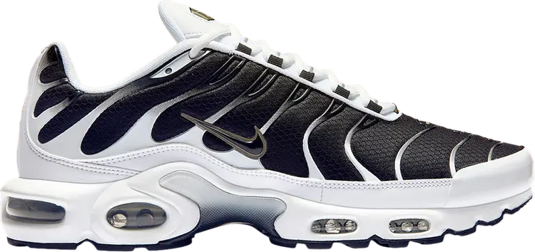Кроссовки Nike Air Max Plus 'Black White', черный 
Кроссовки Nike Air Max Plus 'Black White', черный