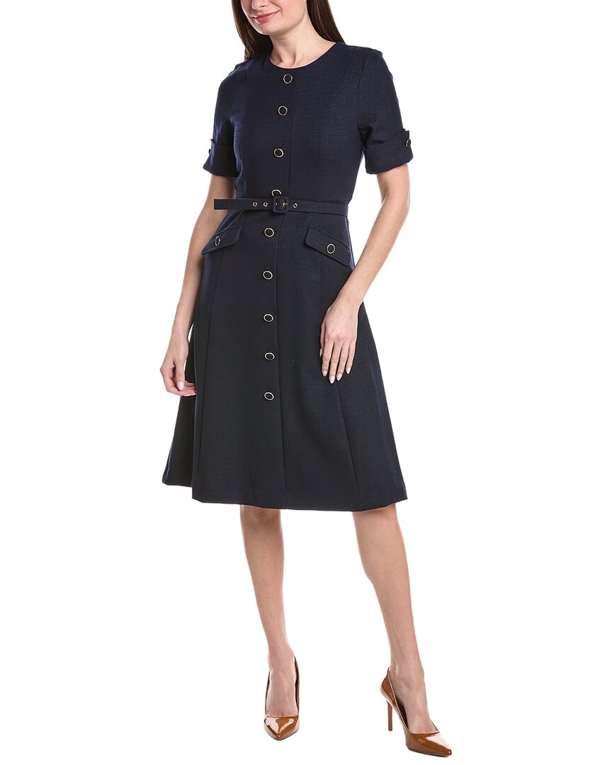 Платье-миди Tahari ASL, темно-синий
Платье-миди Tahari ASL, темно-синий