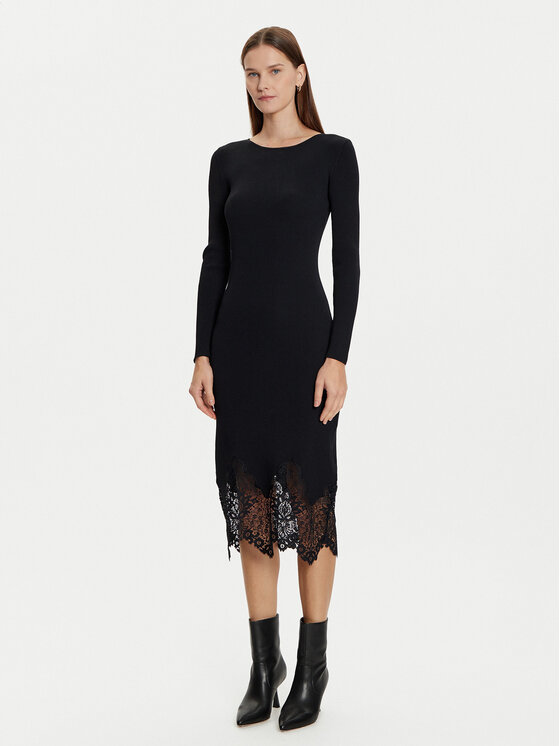 Трикотажное платье приталенного кроя Morgan, черный
Трикотажное платье приталенного кроя Morgan, черный