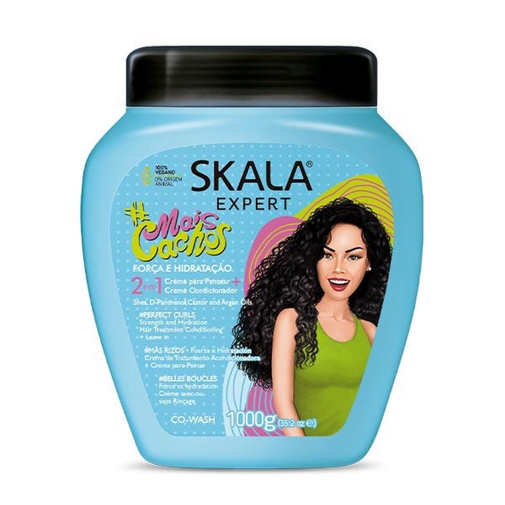 Маска для вьющихся волос Skala Expert Mais Cachos,1000 мл
Маска для вьющихся волос Skala Expert Mais Cachos,1000 мл