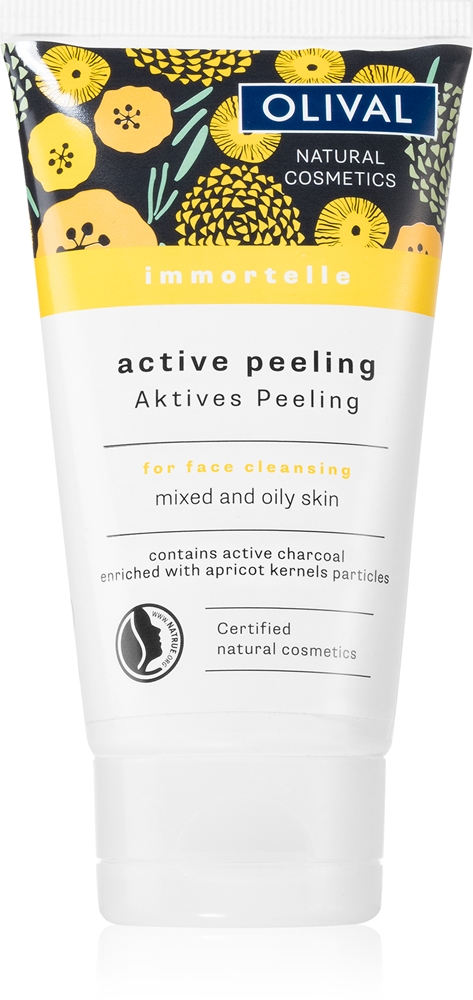 Активный пилинг-эксфолиант для очищения лица Immortelle для жирной и комбинированной кожи Olival, 75 мл
Активный пилинг-эксфолиант для очищения лица Immortelle для жирной и комбинированной кожи Olival, 75 мл