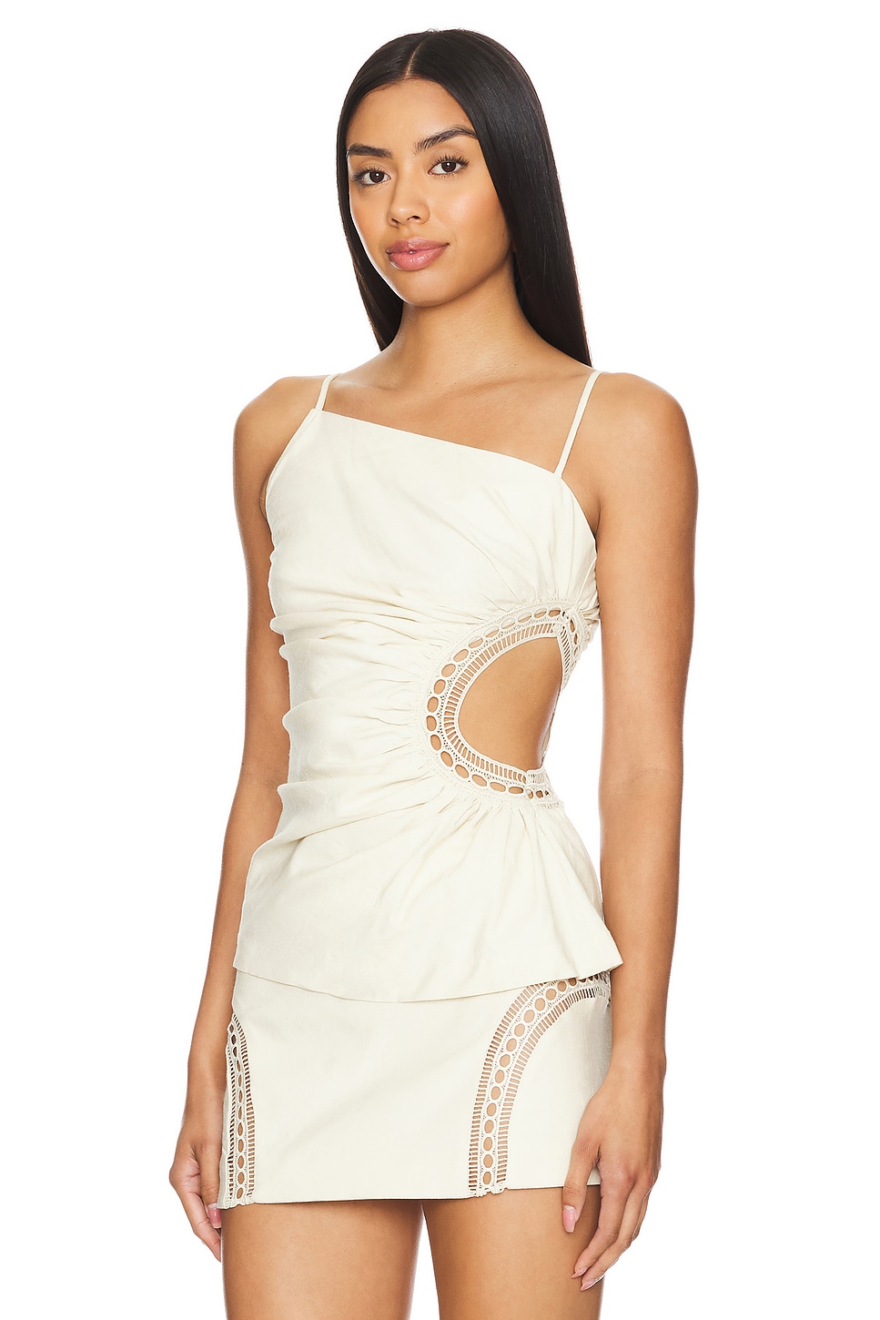 Жуан топ Camila Coelho, бежевый
Жуан топ Camila Coelho, бежевый