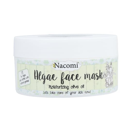 Увлажняющая маска из водорослей с оливкой, 42 г Nacomi, Algae Face Mask
Увлажняющая маска из водорослей с оливкой, 42 г Nacomi, Algae Face Mask
