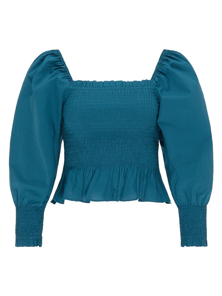 Женская блузка цвета петроль myMo ROCKS
Женская блузка цвета петроль myMo ROCKS